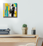 Minimalist Wilderness Wrapped Canvas